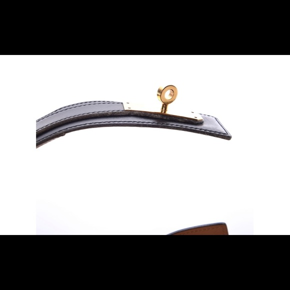 Hermes Box Adjustable Kelly 70 Belt in Black - Picture 6 of 8